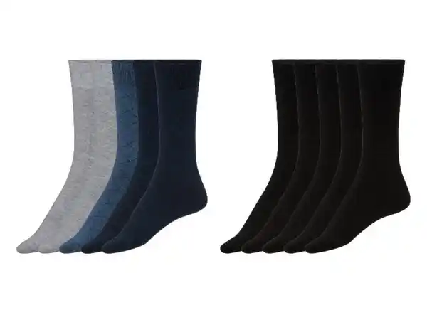 Bild 1 von LIVERGY® Herren Socken, 5 Paar, mit Bio-Baumwolle