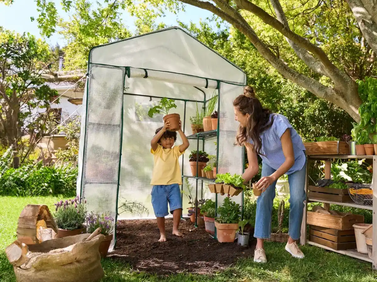 Bild 2 von PARKSIDE® Gewächshaus,  20 kg