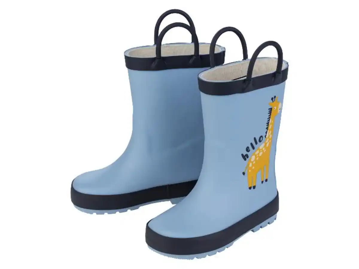 Bild 3 von lupilu® Kleinkinder Regenstiefel mit textiler Innenausstattung