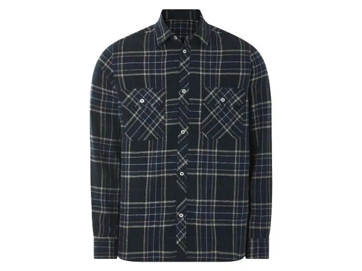 Bild 2 von LIVERGY® Herren Freizeithemd, aus weicher, wärmender Flanell-Qualität