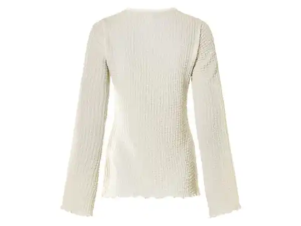 Bild 4 von esmara® Damen Langarmshirt, mit modischem Jacquard-Jersey