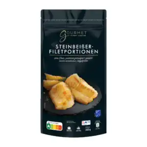 GOURMET FINEST CUISINE Steinbeißerfiletportionen 360g