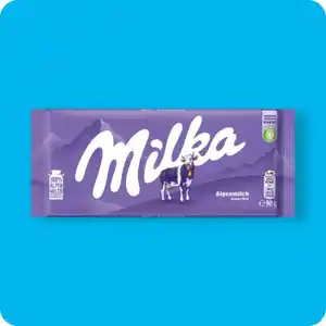 MILKA Schokolade, versch. Sorten