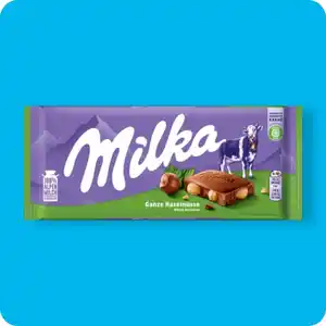 MILKA Schokolade, Ganze Haselnüsse