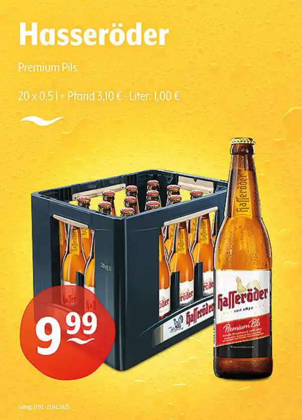 Bild 1 von Hasseröder Premium Pils