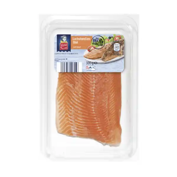 Bild 2 von GOLDEN SEAFOOD Lachsforellenfilet 300g