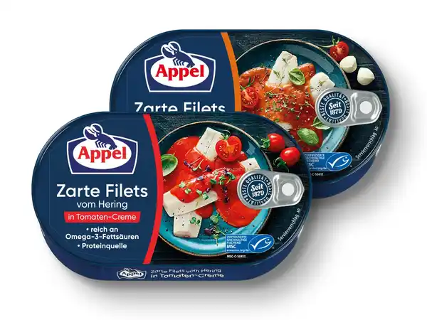 Bild 1 von Appel Zarte Filets vom Hering,  200 g