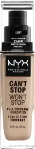 NYX PROFESSIONAL MAKEUP Foundation Can't Stop Won't Stop 24-Hour Light 05