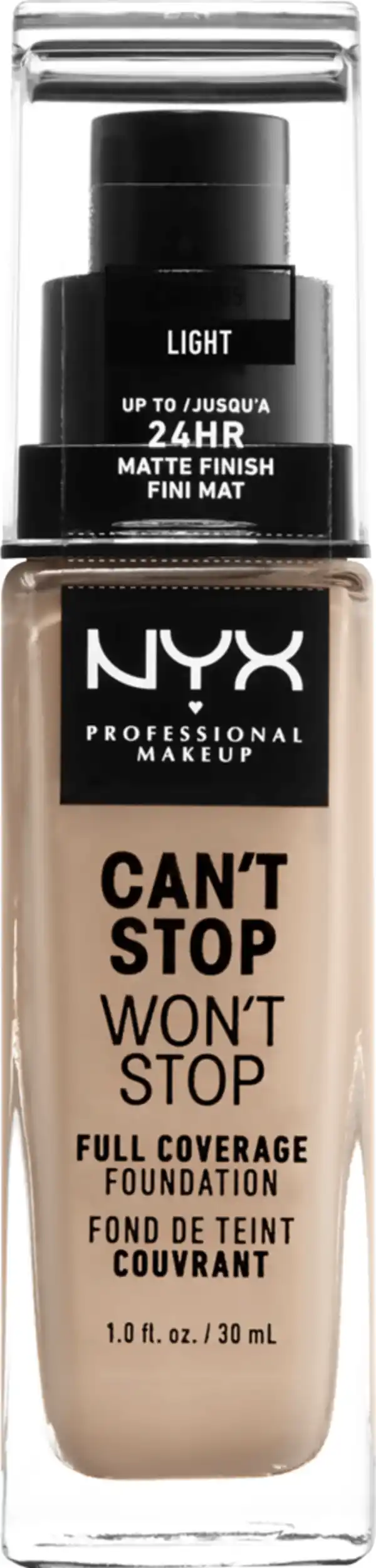 Bild 1 von NYX PROFESSIONAL MAKEUP Foundation Can't Stop Won't Stop 24-Hour Light 05