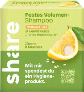 share Festes Shampoo Zitrone & Meersalz