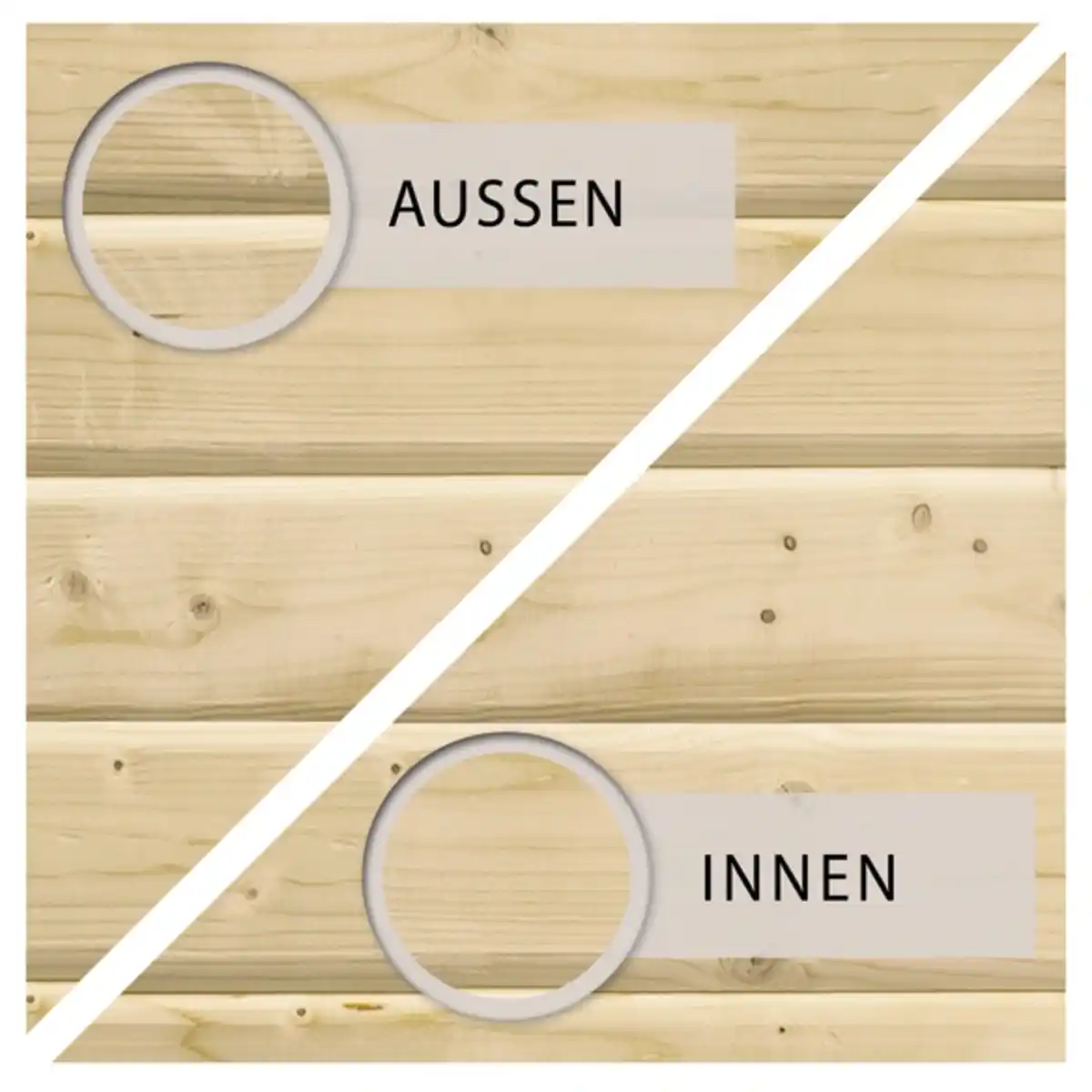 Bild 4 von KARIBU Sauna »Selena«, inkl. Saunaofen mit integrierter Steuerung, für 4 Personen