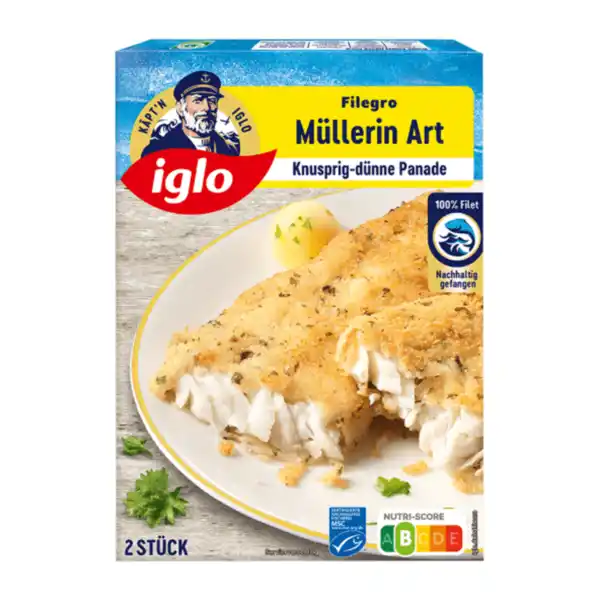 Bild 1 von IGLO Filegro Müllerin-Art 250g