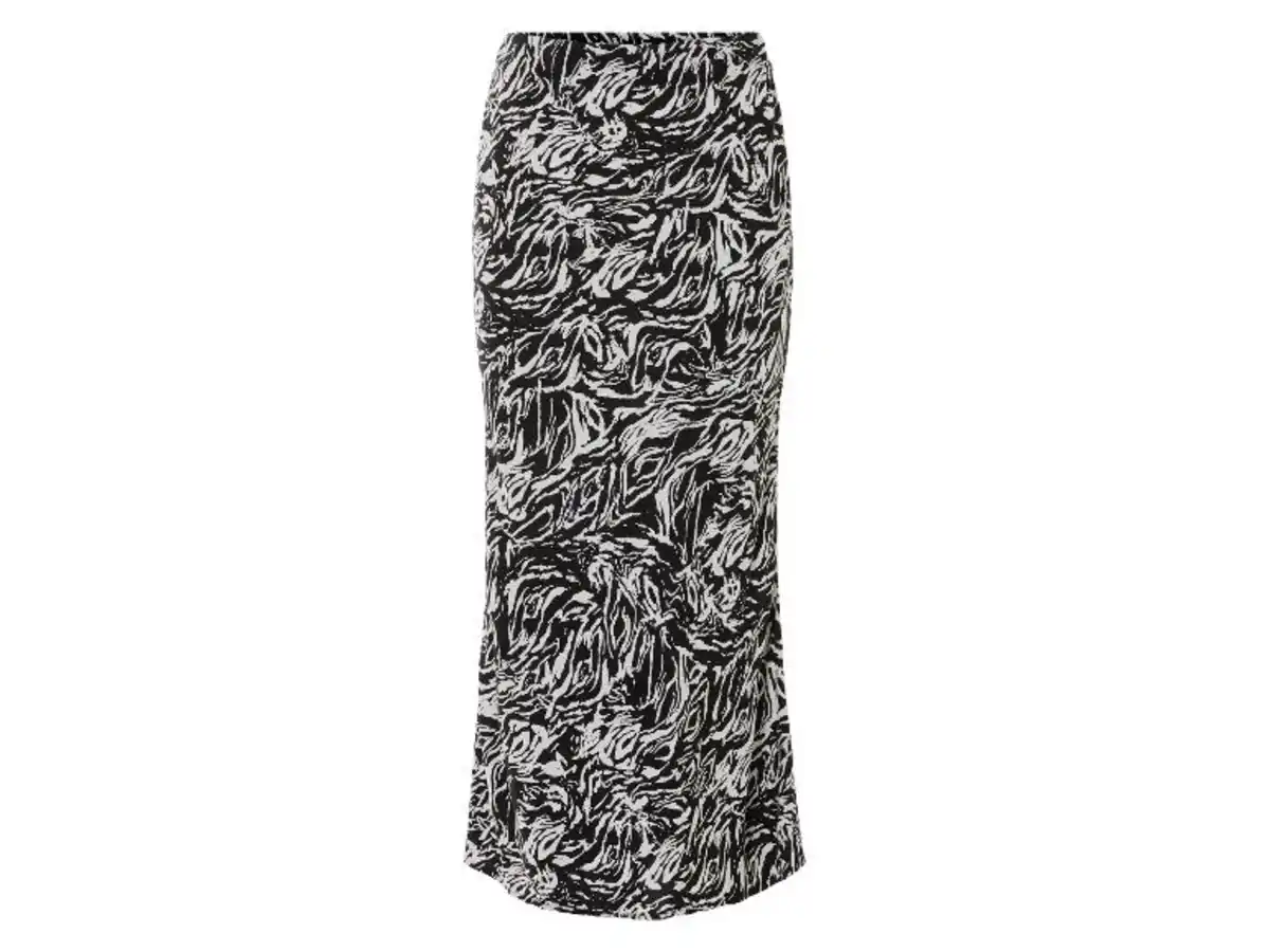 Bild 2 von esmara® Damen Midi-Rock, mit elastischem Gummizugbund