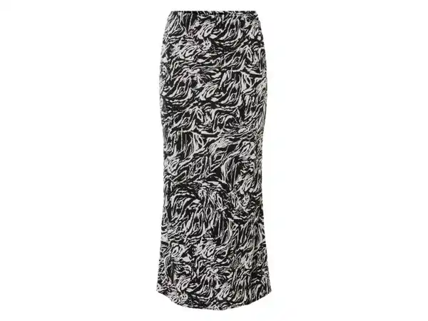 Bild 2 von esmara® Damen Midi-Rock, mit elastischem Gummizugbund