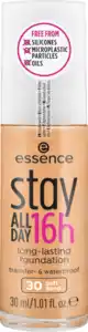 essence Foundation Stay All Day 16h Long-Lasting 30 Soft Sand