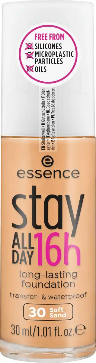 Bild 1 von essence Foundation Stay All Day 16h Long-Lasting 30 Soft Sand