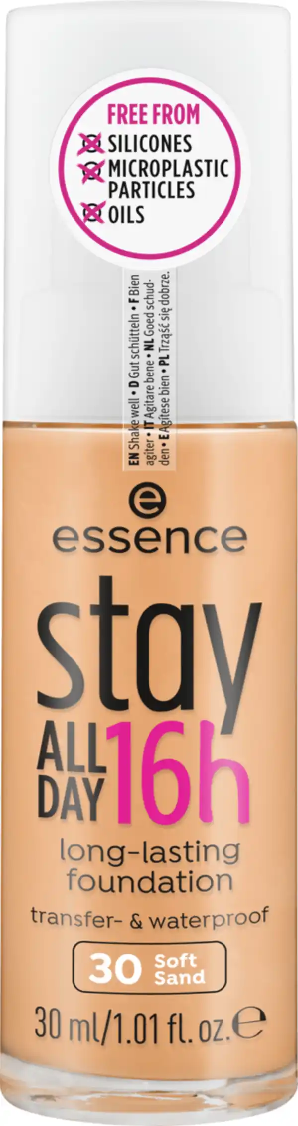 Bild 1 von essence Foundation Stay All Day 16h Long-Lasting 30 Soft Sand