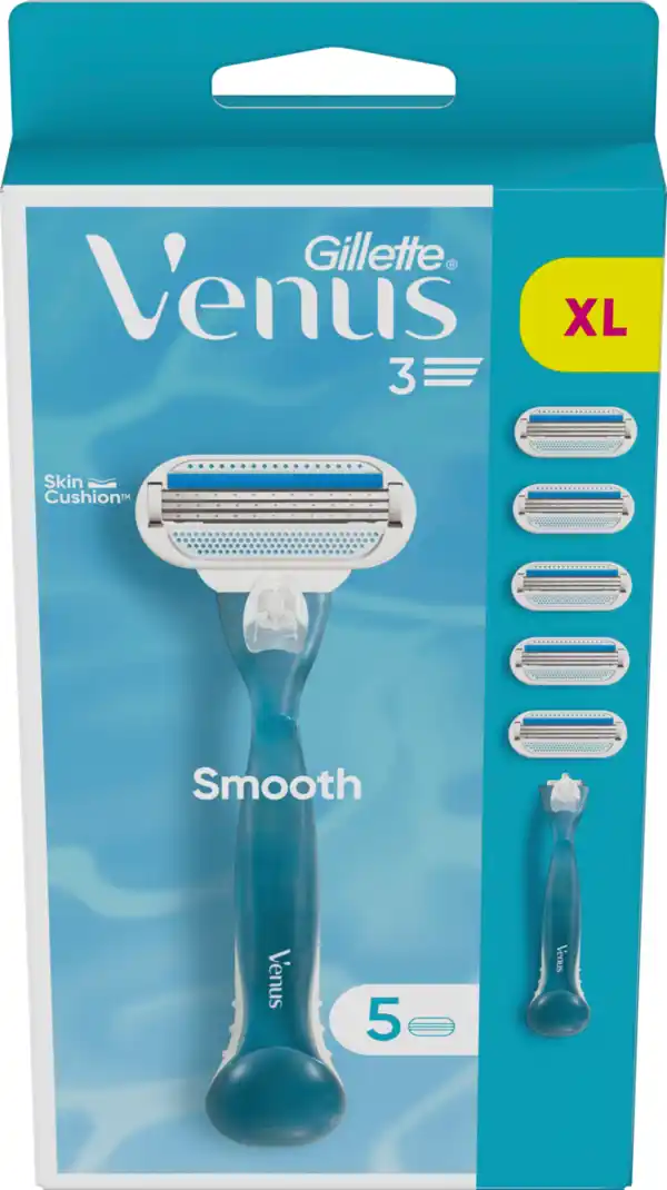 Bild 1 von Gillette Venus Rasierer Smooth, Starterset