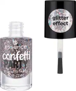 essence Top Coat Confetti Party