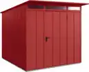 Bild 1 von EcoStar Gerätehaus Elegant-P Typ 2 purpurrot 247,9 x 283,4 x 232,3 cm