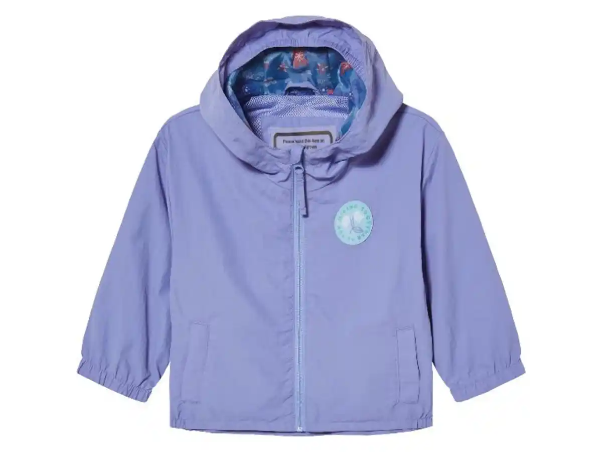 Bild 4 von lupilu® Kinder Funktionsjacke, wasserabweisendes Obermaterial