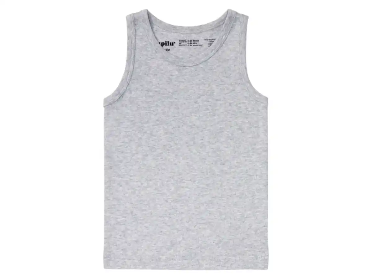 Bild 3 von lupilu® Kleinkinder Unterhemd, 3 Stück, aus reiner Baumwolle