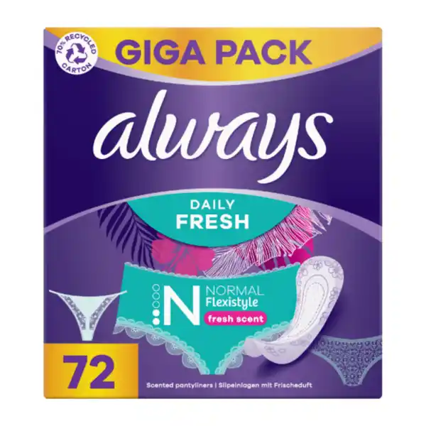 Bild 4 von ALWAYS Slipeinlagen