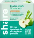 Bild 1 von share Festes Shampoo Grüner Apfel & Bambus