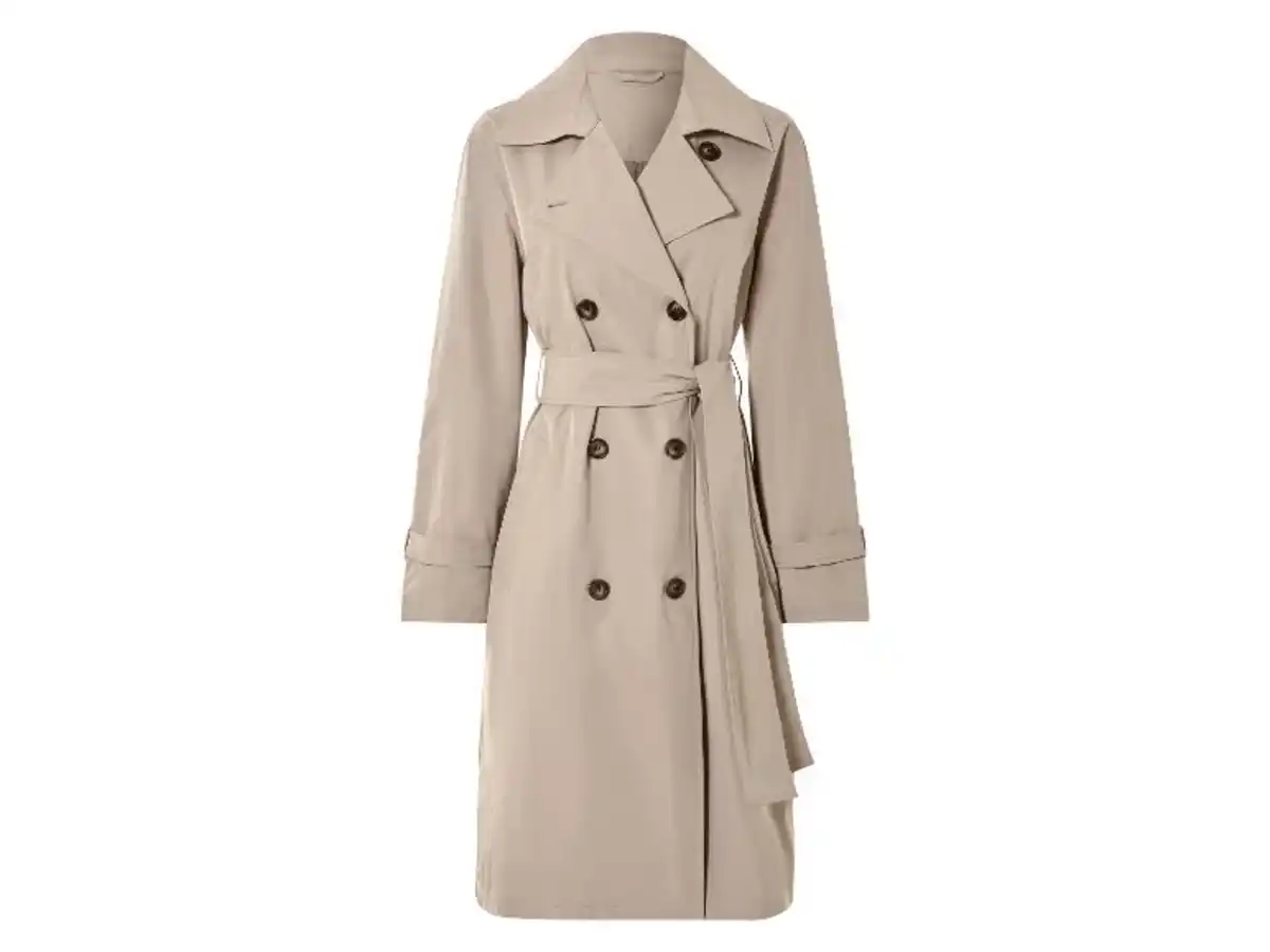 Bild 2 von esmara® Damen Trenchcoat mit Gehschlitz hinten