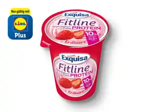 Exquisa Fitline Protein Quark-Joghurt-Creme,  400 g