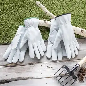 Powertec Garden Ziegenlederhandschuhe