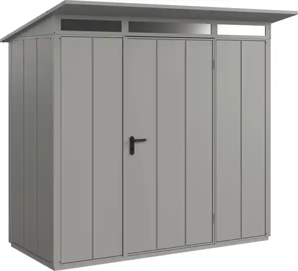 Bild 1 von EcoStar Gerätehaus Elegant-P Typ 1 graualuminium 247,9 x 153 x 228,6 cm