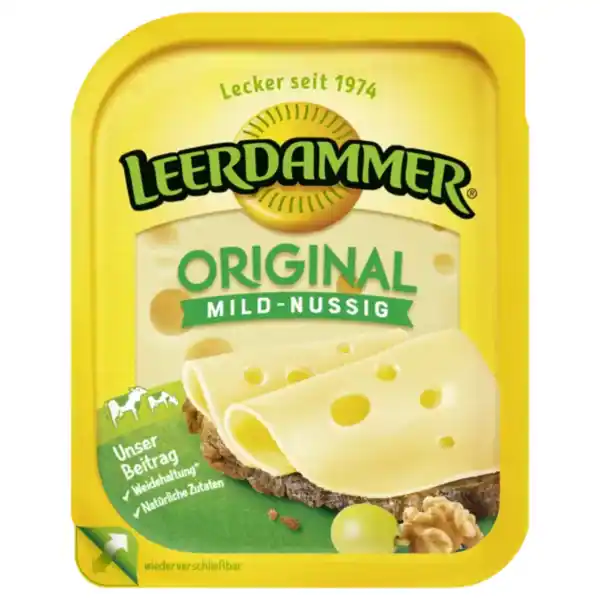 Bild 1 von Leerdammer Schnittkäse in Scheiben