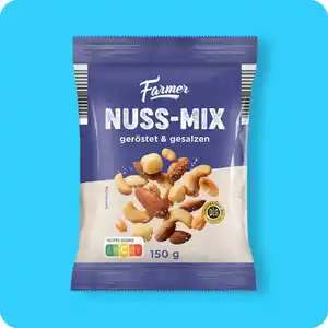 FARMER Nuss-Mix, Geröstet und gesalzen