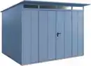 Bild 1 von EcoStar Gerätehaus Elegant-P Typ 3 taubenblau 312,7 x 283,4 x 232,3 cm