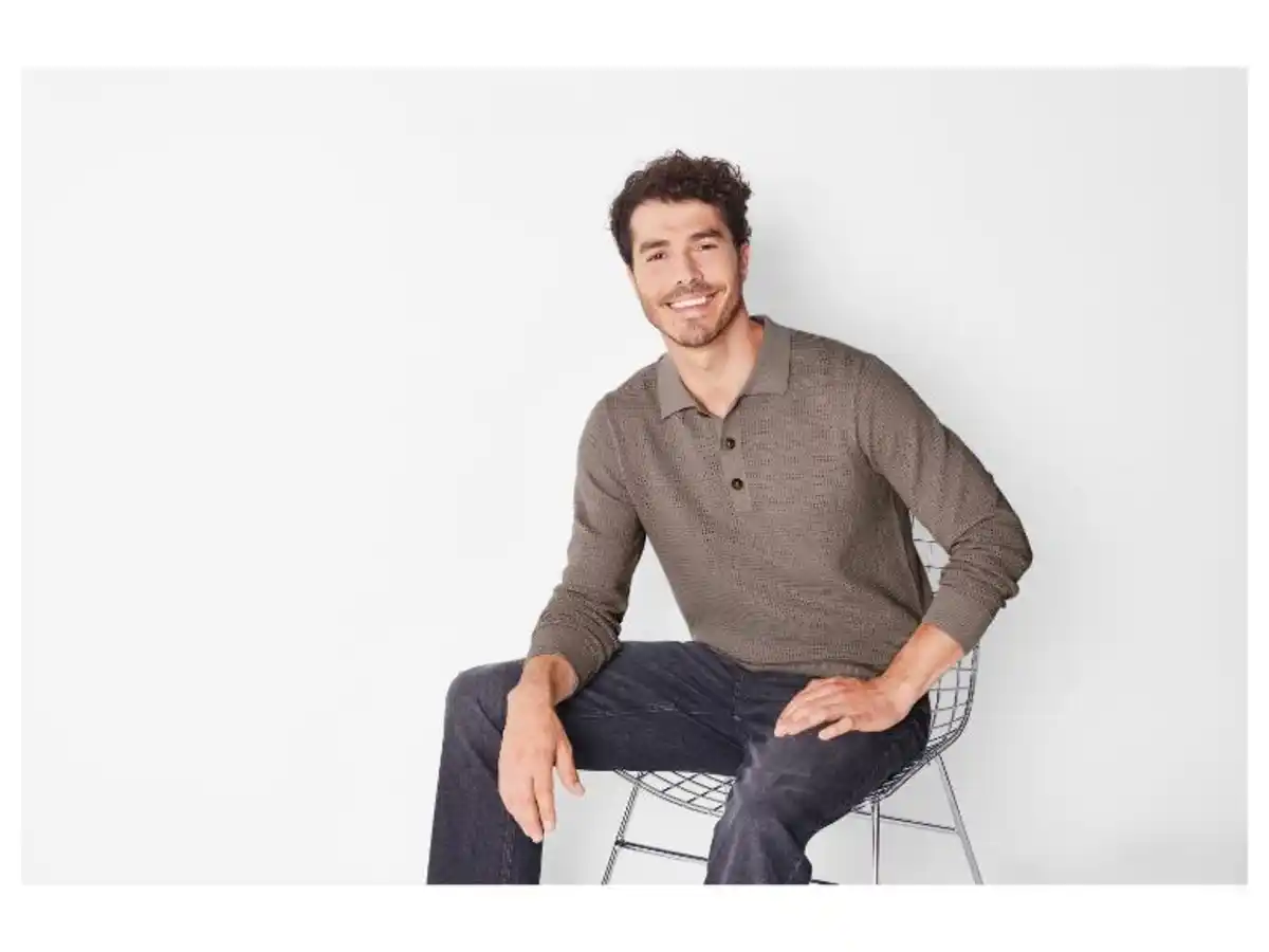 Bild 3 von LIVERGY® Herren Poloshirt, aus weichem Struktur-Strick