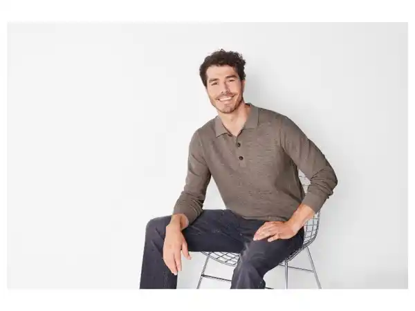 Bild 3 von LIVERGY® Herren Poloshirt, aus weichem Struktur-Strick