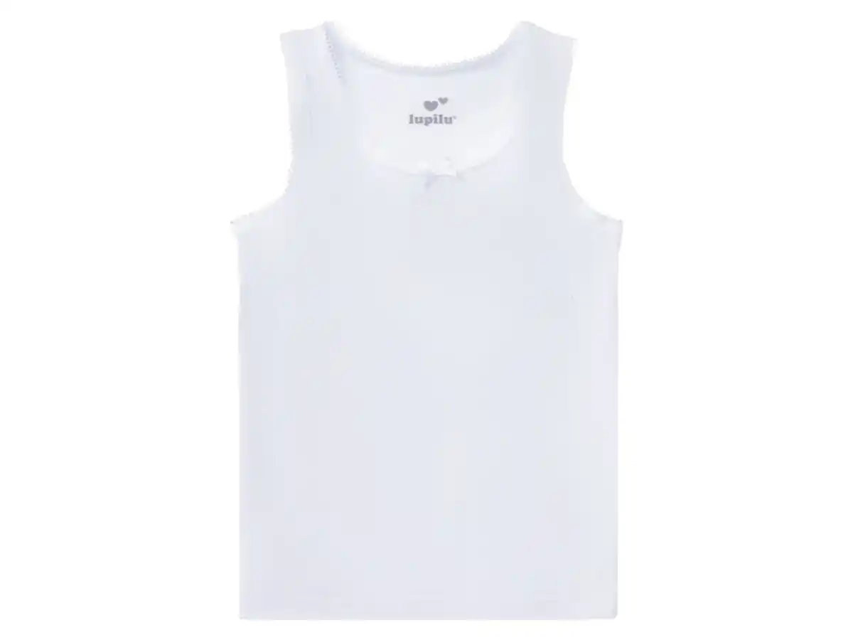 Bild 2 von lupilu® Kleinkinder Unterhemden, 3 Stück, mit Bio-Baumwolle