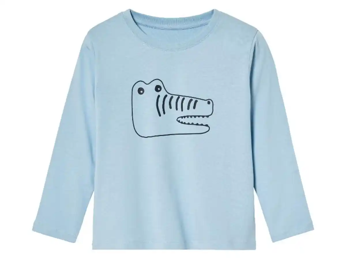 Bild 4 von lupilu® Kinder Langarmshirts, 2 Stück, aus reiner Baumwolle