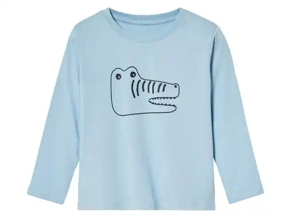 Bild 4 von lupilu® Kinder Langarmshirts, 2 Stück, aus reiner Baumwolle
