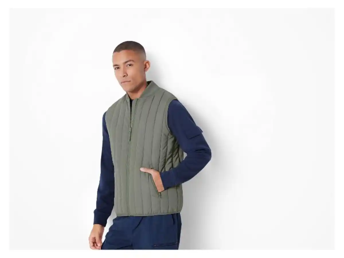 Bild 3 von LIVERGY® Herren Weste, gesteppt, wasserabweisendes Obermaterial