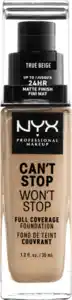 NYX PROFESSIONAL MAKEUP Foundation Can't Stop Won't Stop 24-Hour True Beige 08