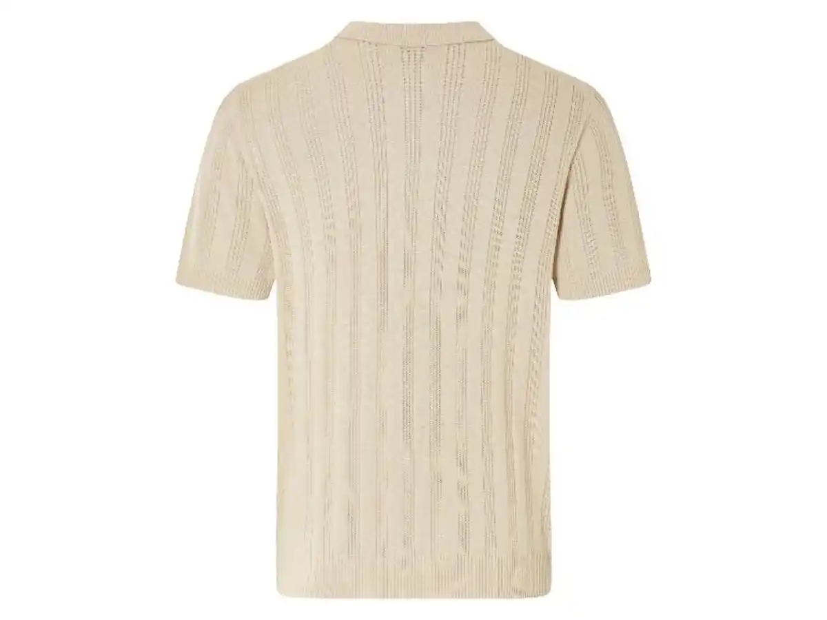 Bild 4 von LIVERGY® Herren Strick-Poloshirt, mit Knopfleiste