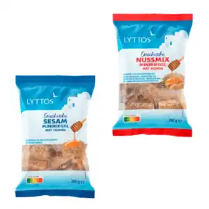 LYTTOS Mini-Nussriegel 200g