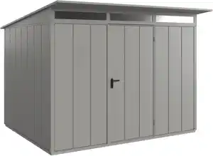 EcoStar Gerätehaus Elegant-P Typ 3 graualuminium 312,7 x 283,4 x 232,3 cm