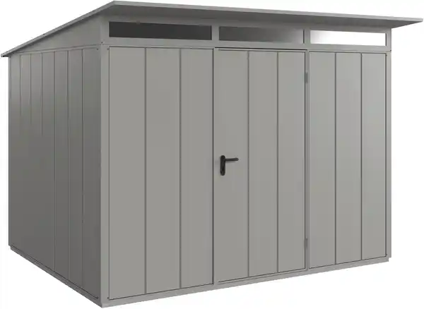 Bild 1 von EcoStar Gerätehaus Elegant-P Typ 3 graualuminium 312,7 x 283,4 x 232,3 cm