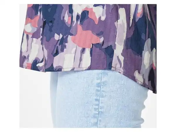 Bild 4 von esmara® Damen Bluse, mit abgerundetem Saum