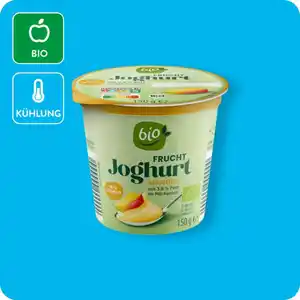 BIO Bio-Fruchtjoghurt, versch. Sorten