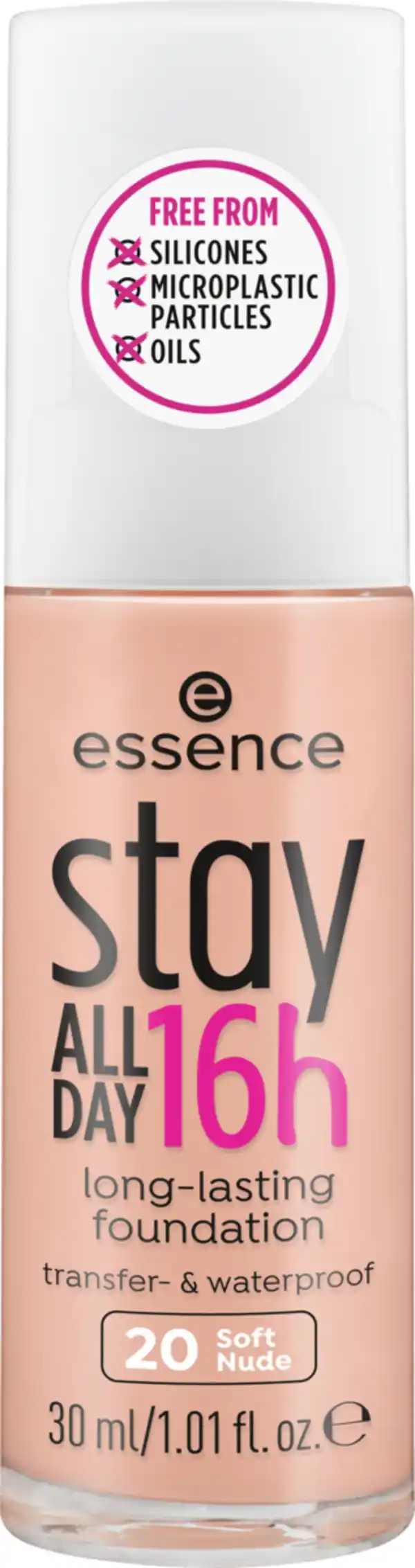 Bild 1 von essence Foundation Stay All Day 16h Long-Lasting 20 Soft Nude