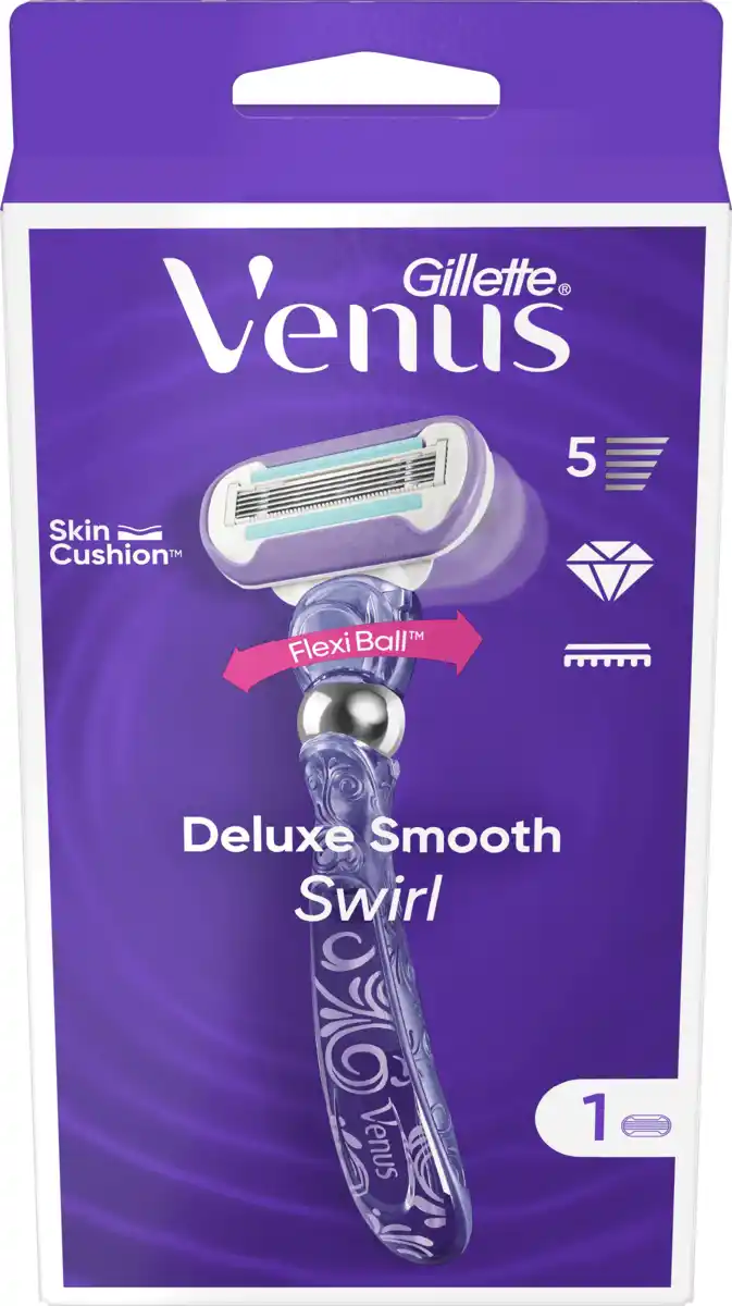 Bild 1 von Gillette Venus Rasierer, Deluxe Smooth Swirl